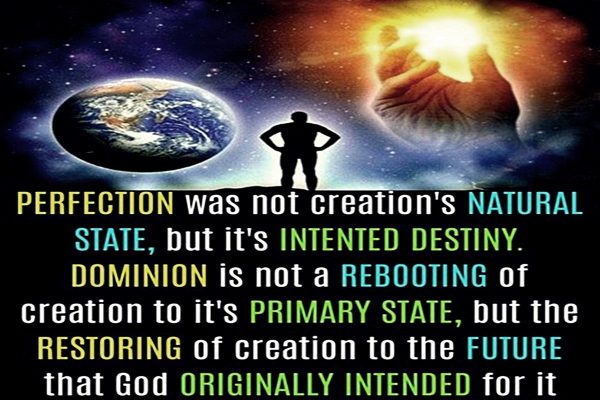 EXTENDING EDEN; PERFECTION &RESTORATION